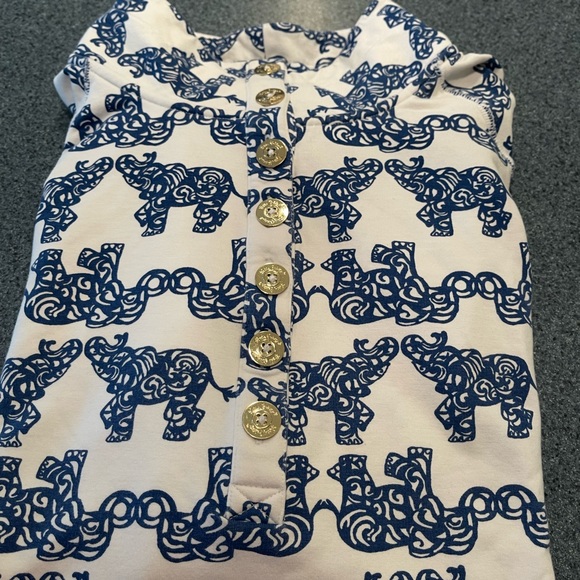 Lilly Pulitzer Resort White Pack Your Trunk Pullover with Pockets Size M - Picture 8 of 8